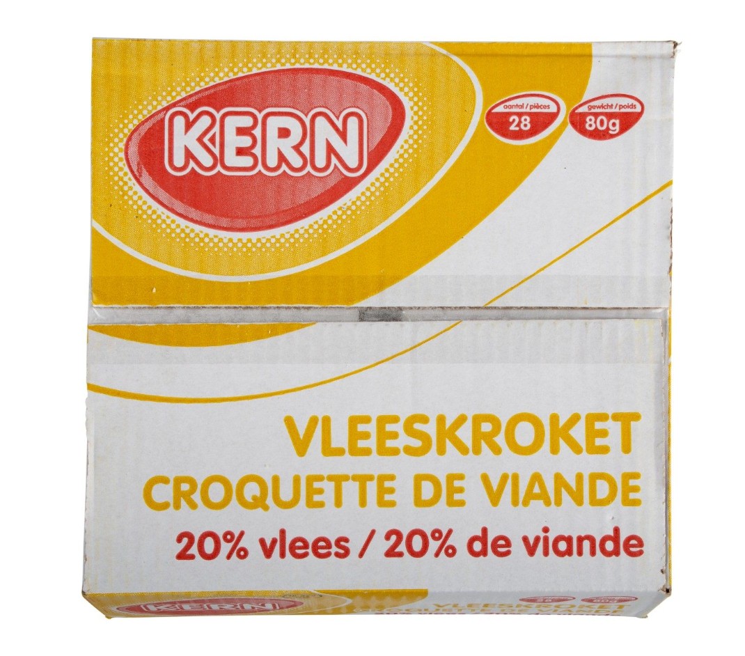 Kern Vleeskroket 20% 28x80gr